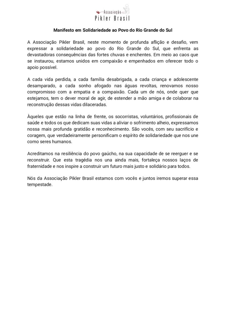 thumbnail of Carta de solidariedade ao RS